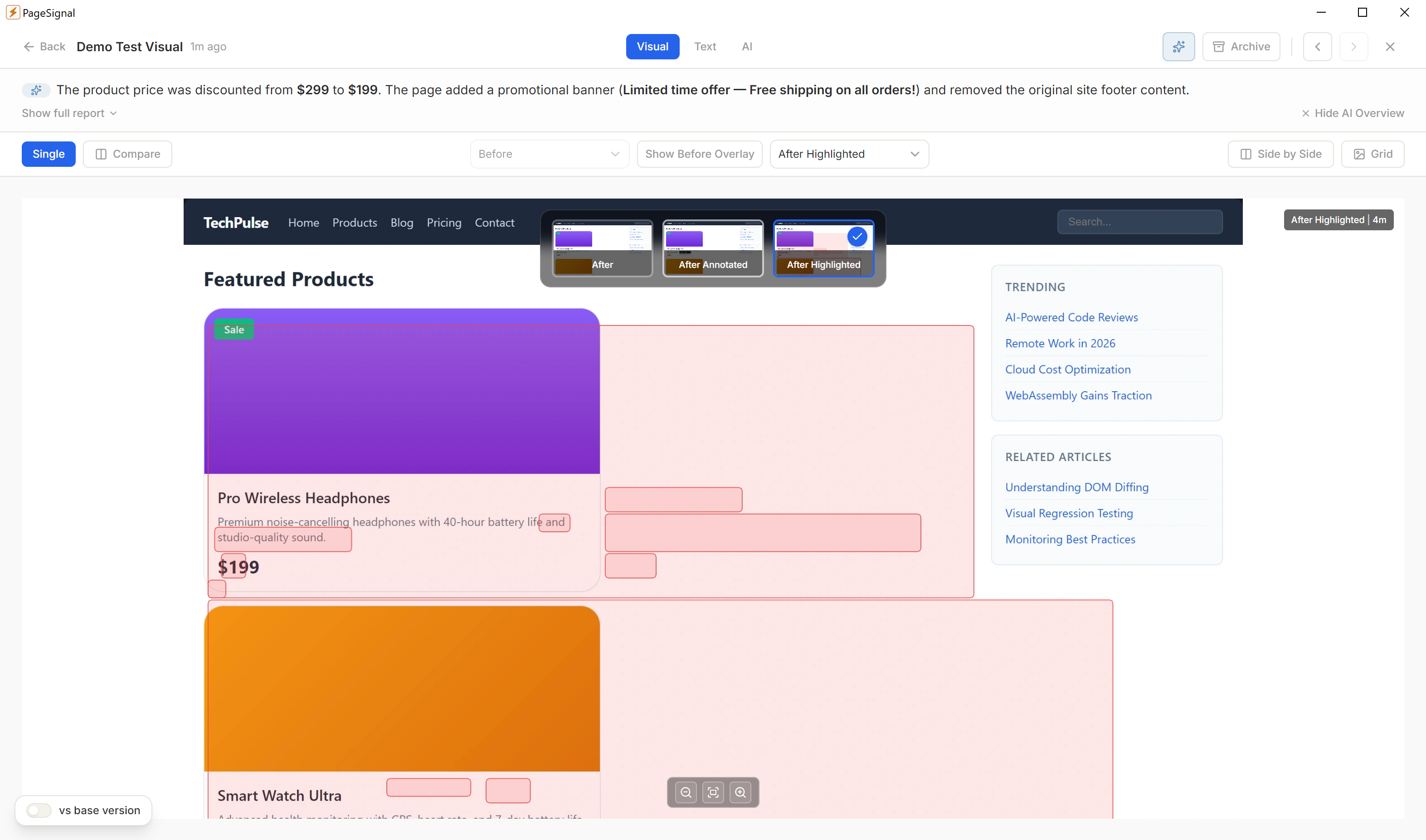 Brand compliance dashboard