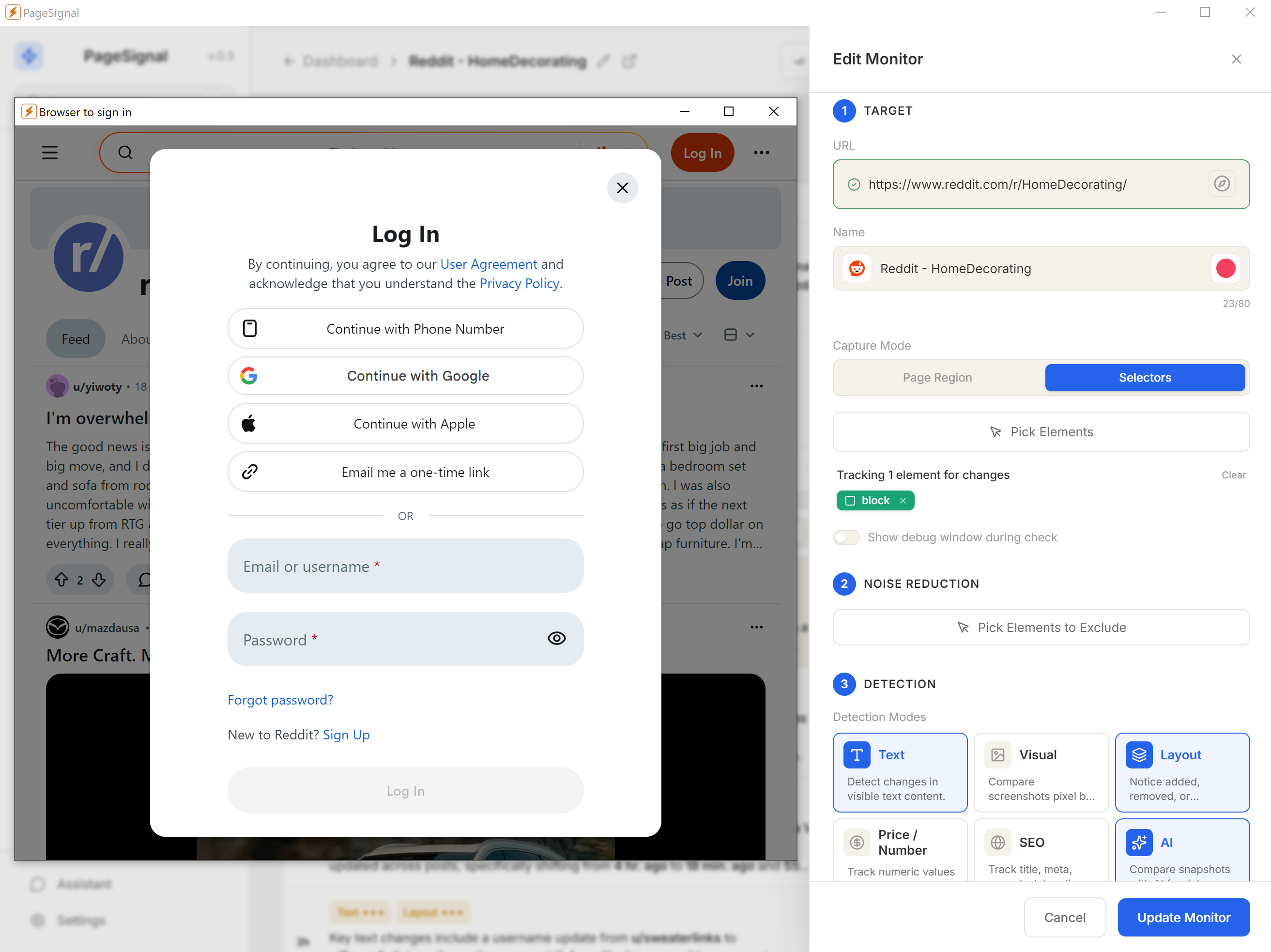 Sign-in window screenshot